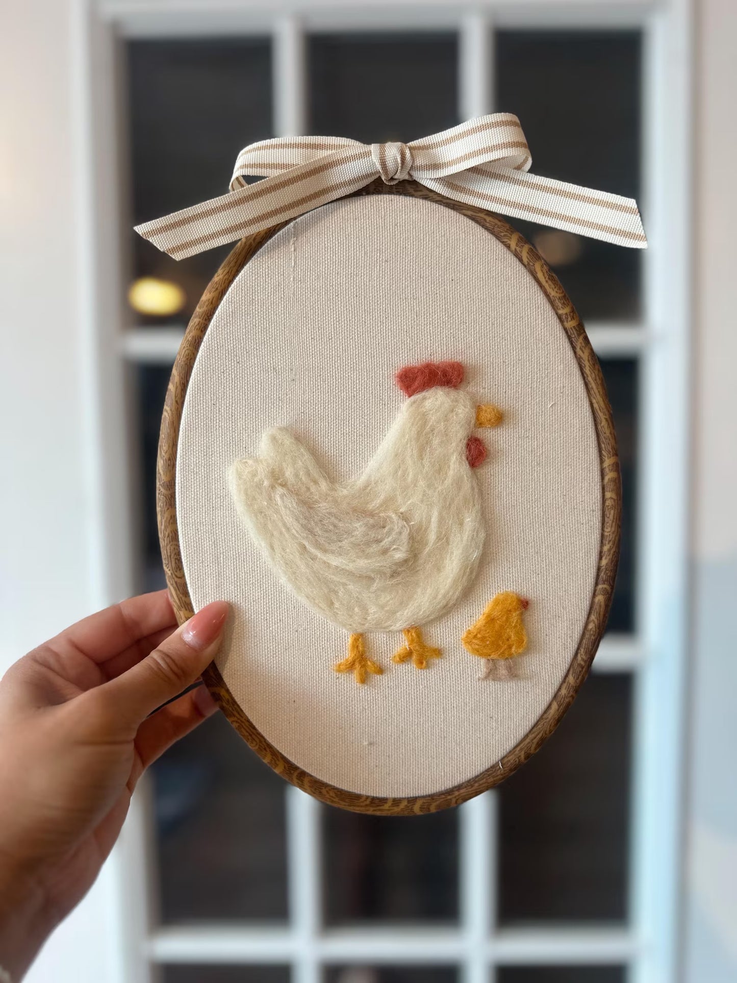 Felt Chicken & Chick